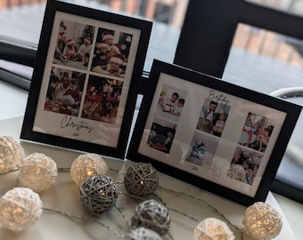 Personalised Photo Gift Framed Print Custom Gifts Handmade photograph Frame, Valentines Day Gifts