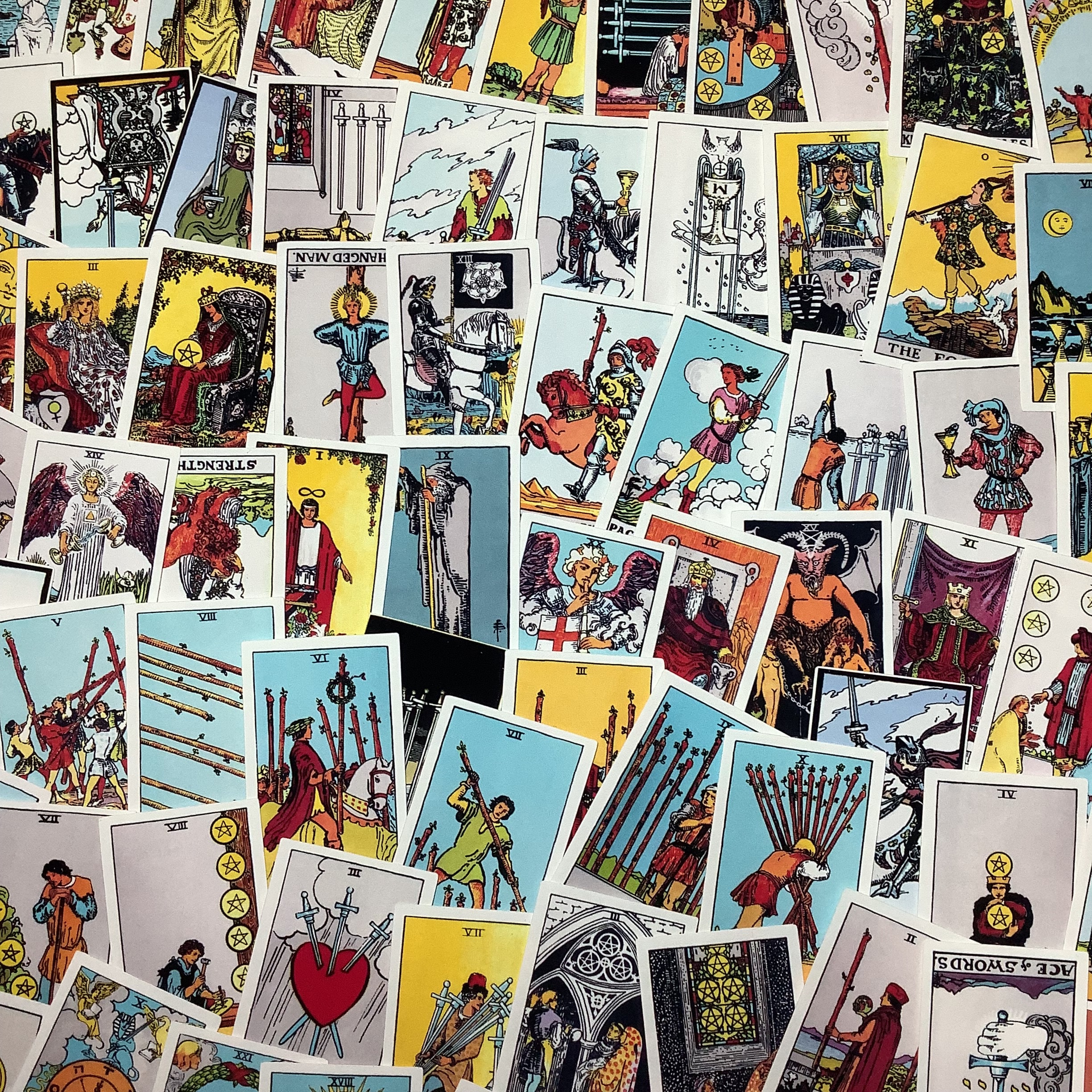 Tarot Cards (Minor Arcana) Stickers – AM Paper & Art Co.
