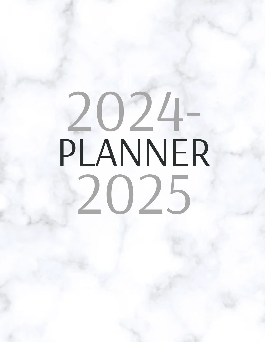 20242025 Academic Year Planner Etsy