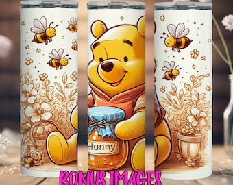 Pooh tumbler wrap|kids tumbler wrap|cartoon tumbler wrap|kids png|winnie the pooh tumbler design|pooh bear tumbler|PNG sublimation digital