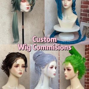 Custom Styled Wig / Commission Cosplay Wig OPEN