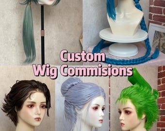 Custom Styled Wig / Commission Cosplay Wig OPEN