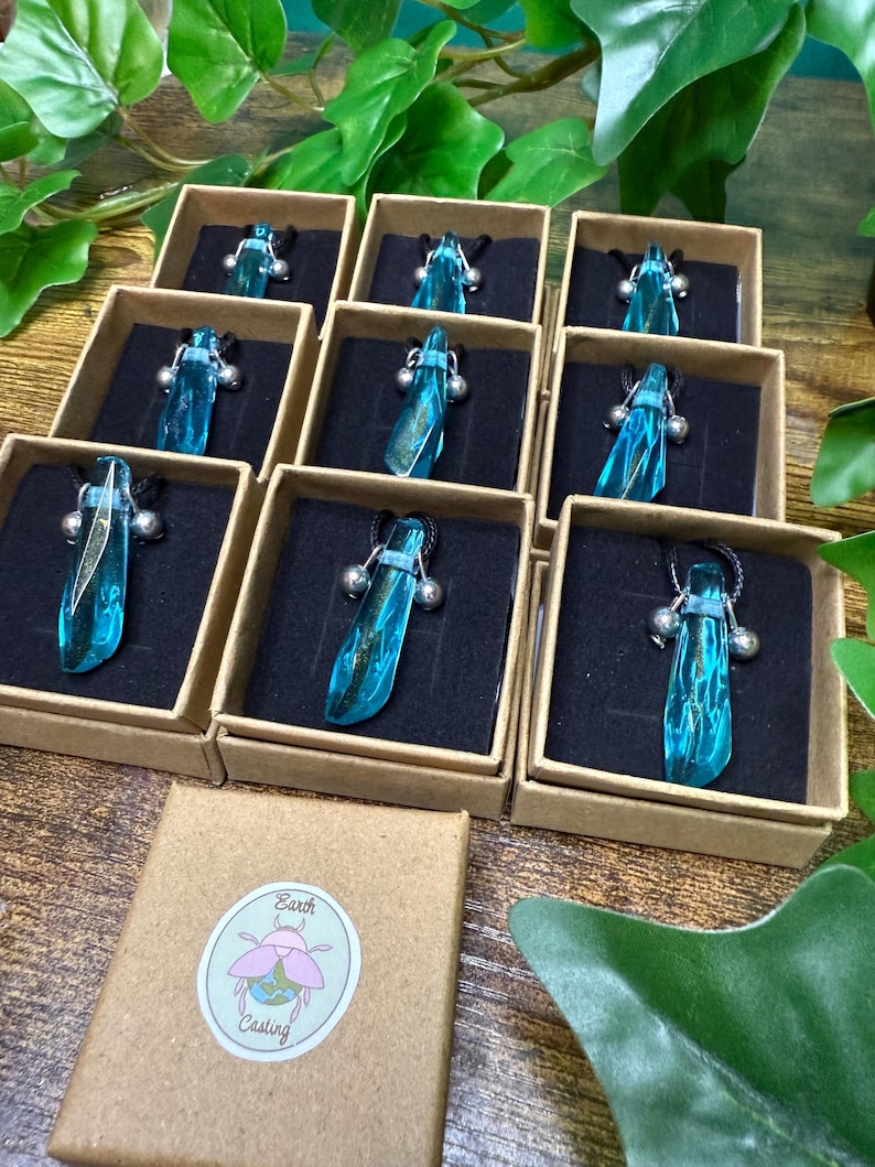 Lady Tsunade cursed CRYSTAL resin necklace NARUTO cosplay and costume JEWELRY image 5