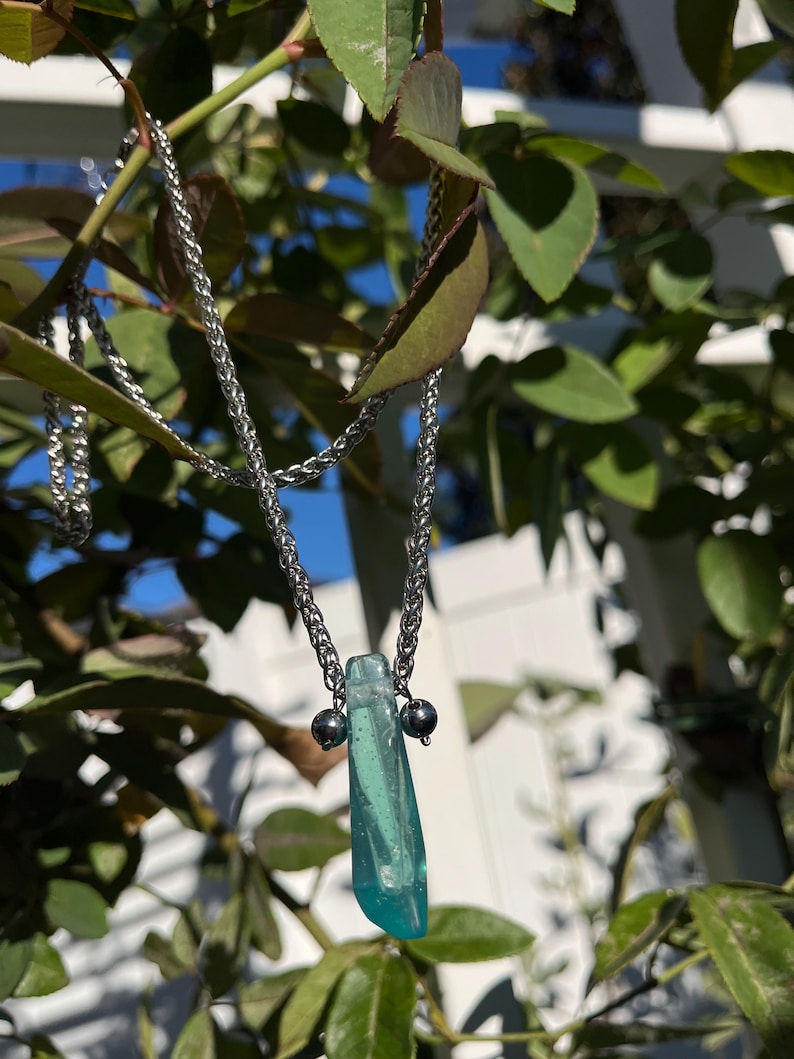 Lady Tsunade cursed CRYSTAL resin necklace NARUTO cosplay and costume JEWELRY image 11