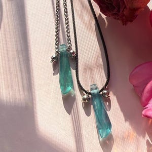 Lady Tsunade cursed CRYSTAL resin necklace NARUTO cosplay and costume JEWELRY image 9