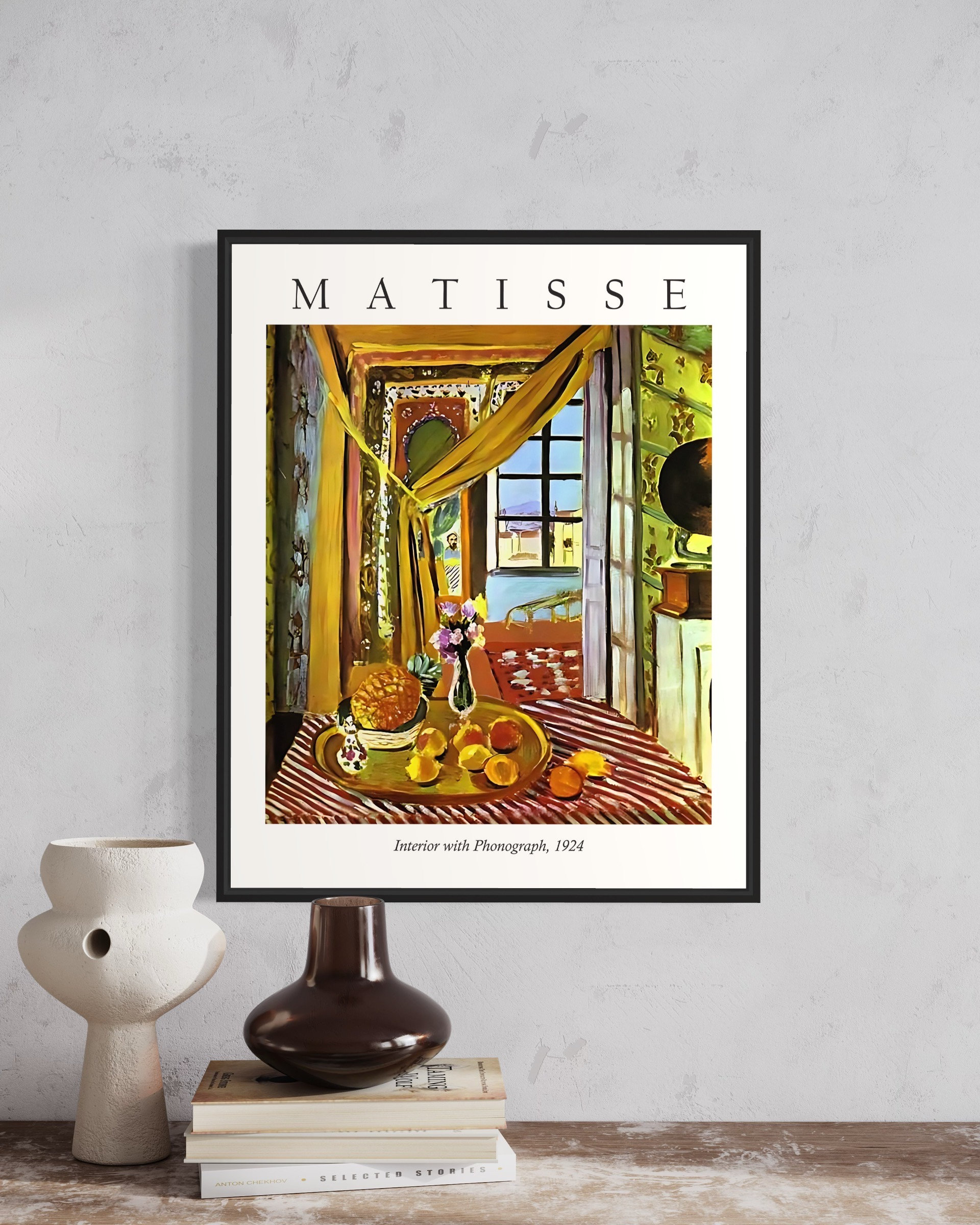 Henri Matisse - Interior With Phonograph, 1924 - Vintage Gallery