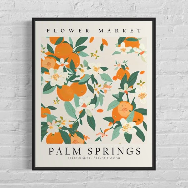 Palm Springs Artwork Etsy