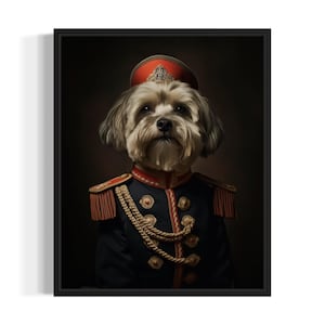 Havanese Poster Art Print, Dog General Humor Wall Art Decor, Dog Lover, Pet Artwork Painting
