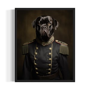 Cocker Spaniel Poster Art Print, Dog General Humor Wall Art Decor, Dog Lover, Pet Artwork Painting