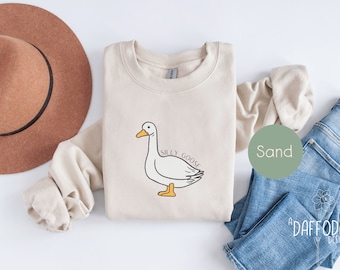 Dumme Gans, Dumme Gans Sweatshirt, Dumme Gans Shirt, Lustiges Shirt, Dumme Gans Crewneck, Geschenk für sie, Geschenk für ihn, Lustiges Geschenk