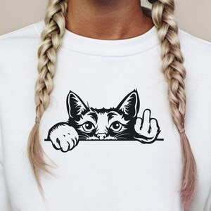 Funny Cat Crewneck Sweatshirt, Cat Lovers Gift, Unisex Sweatshirt, Funny Cat Sweater, Funny Cat Jumper, Cat Sweatshirt Women, Cat Sweatshirt