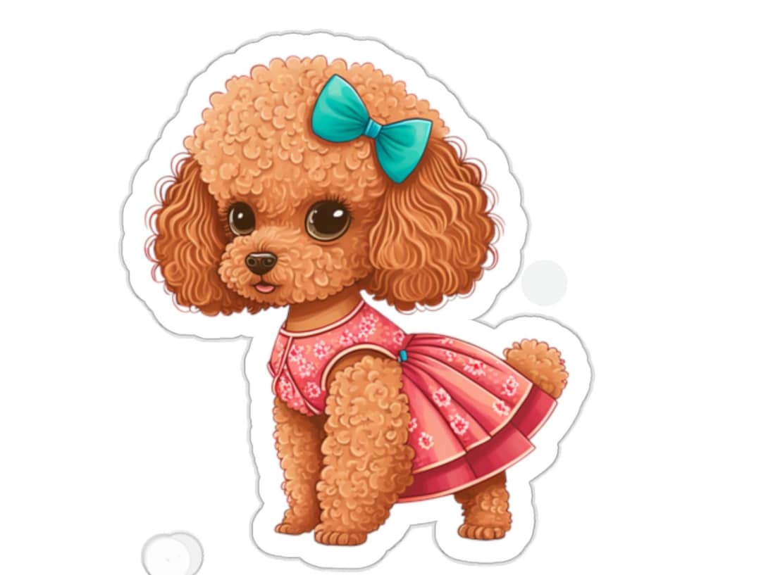 Poodle Stickers, Poodles Sticker, Poodle Mom, Poodle Lover, Dog Lover