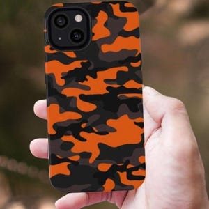 Camouflage iPhone case Phone Cases phone gifts for hunters, deer hunting, veteran gift, gifts for him hunting Father&#39;s Day or birthday gift