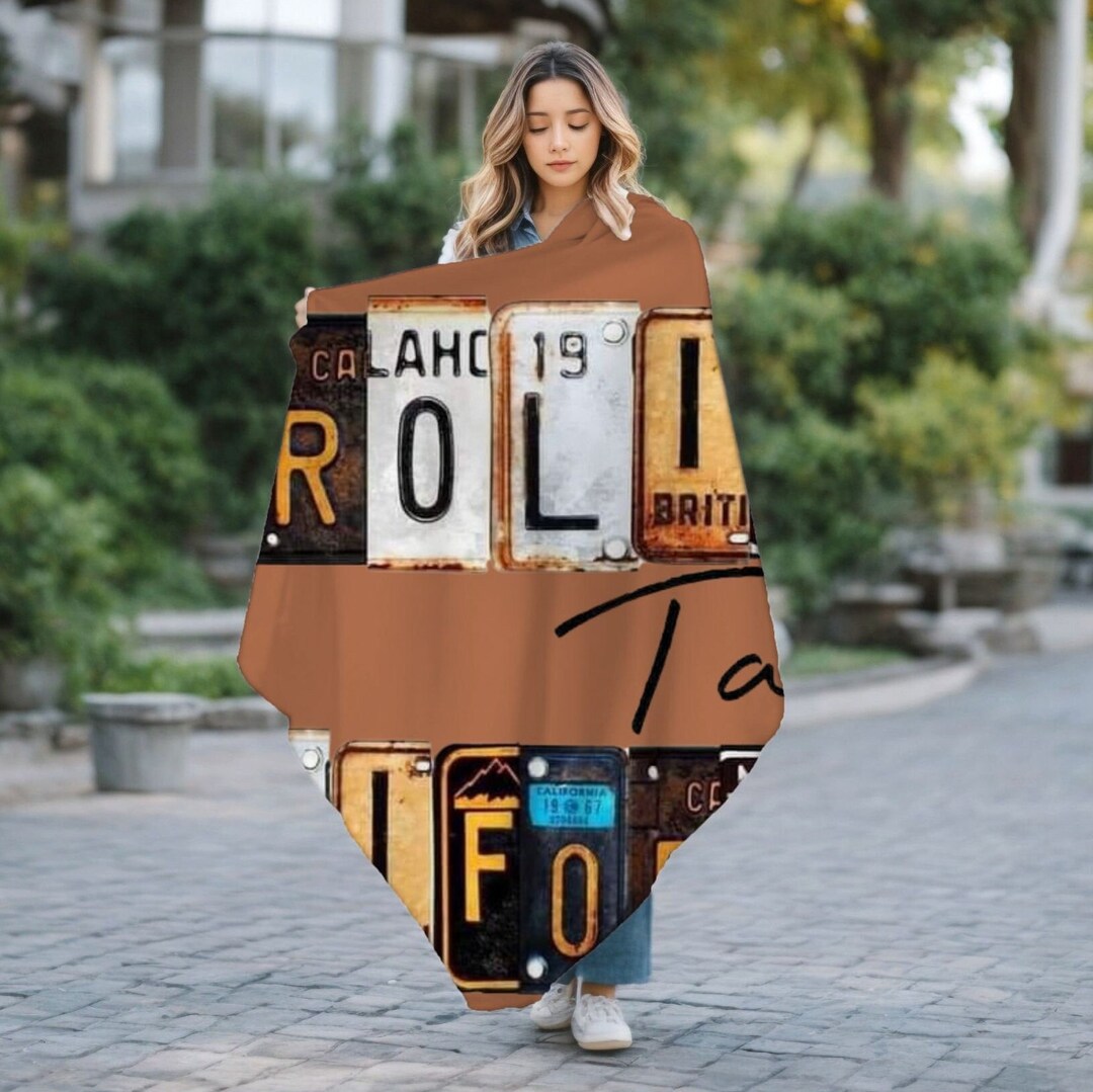 Country Song Lyrics Blanket Velveteen Plush Song Lyrics Gift, Country