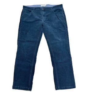 Weatherproof Vintage Men’s Denim 42x30 Straight Leg Jeans Dark Blue Mid Rise