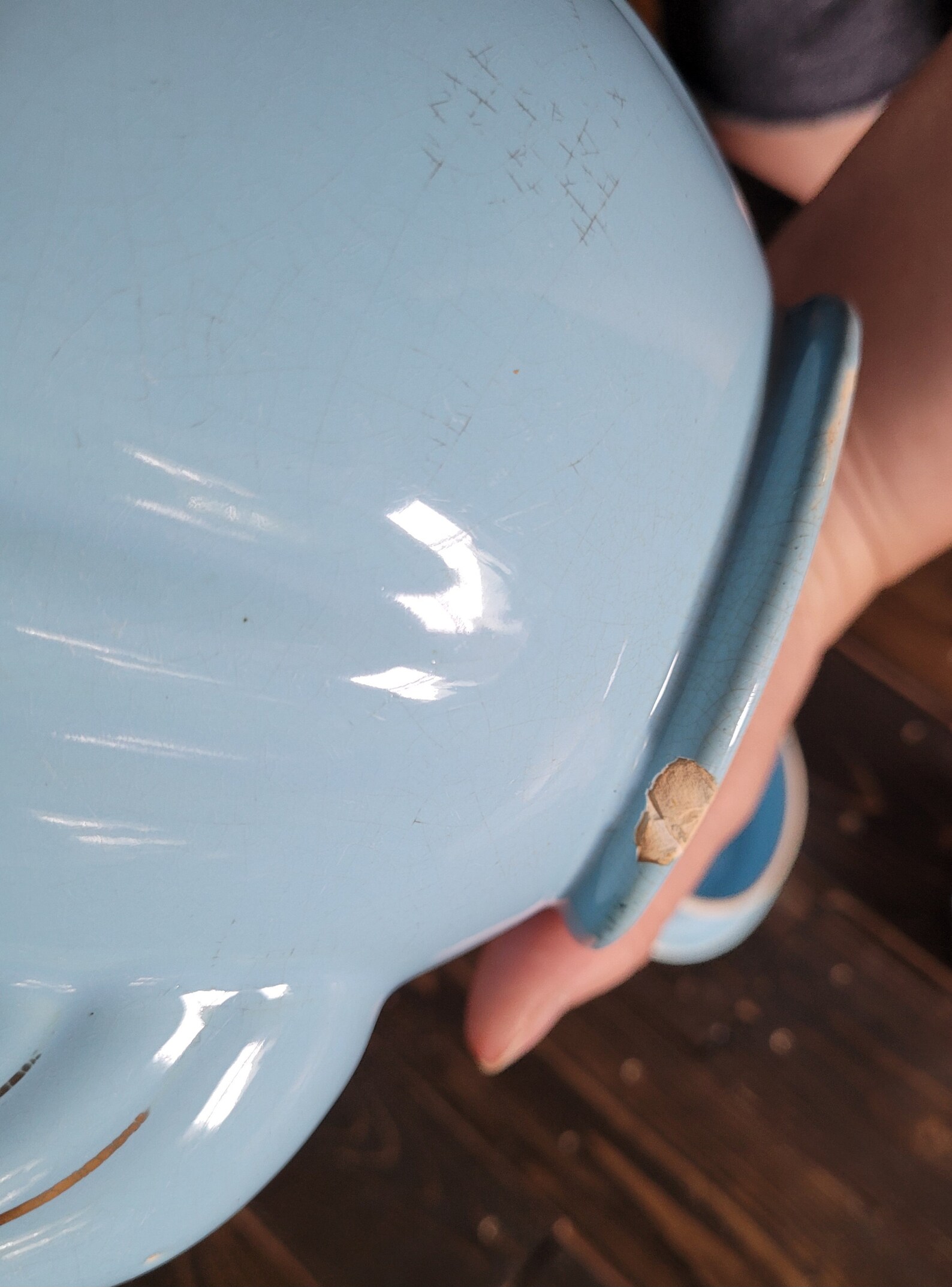 Baby Blue James Sadler England Teapot Etsy