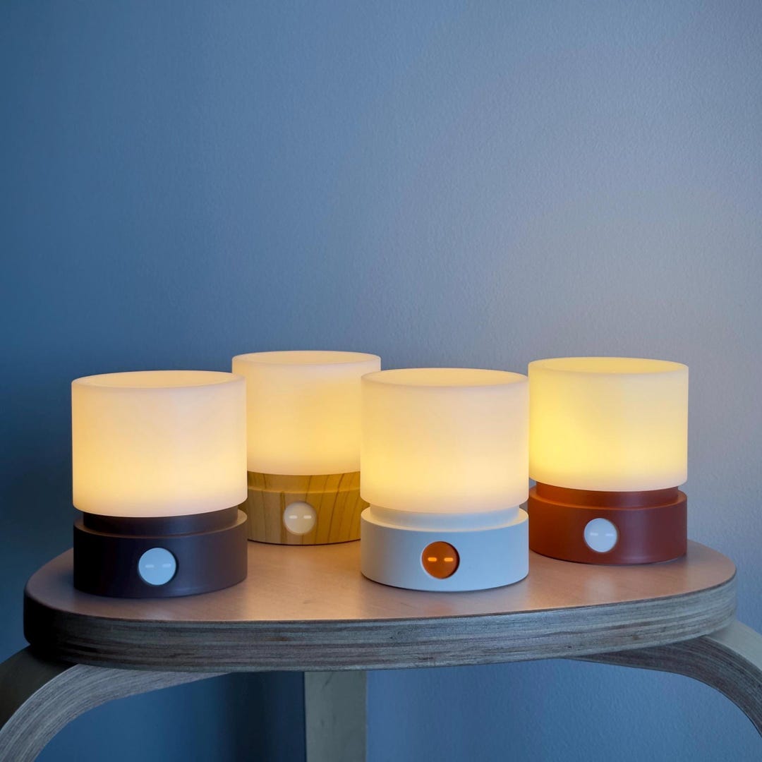 Portable Minimalist Lamp W Timer. Pomodoro Study Lamp/bedside Table ...