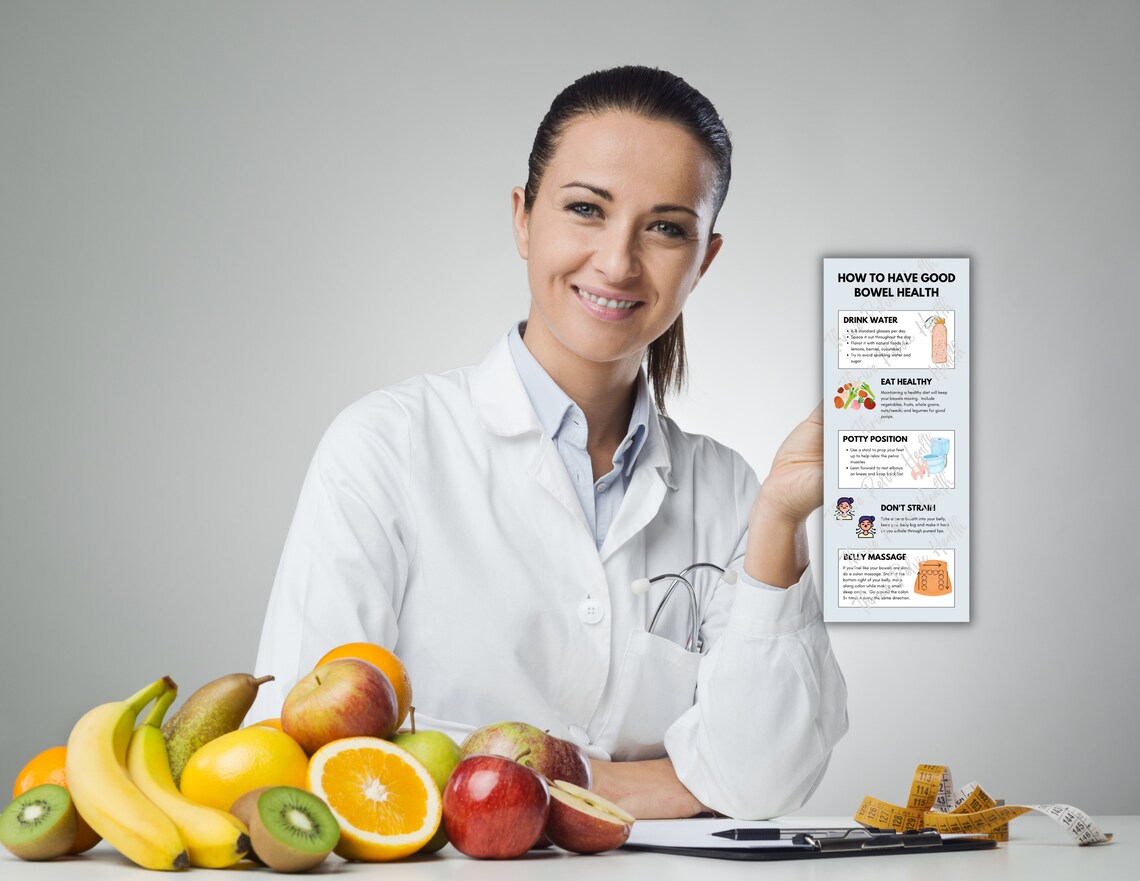 Patient Rack Card DIGITAL DOWNLOAD: Bowel Health; Patient Education Rack Card - Etsy