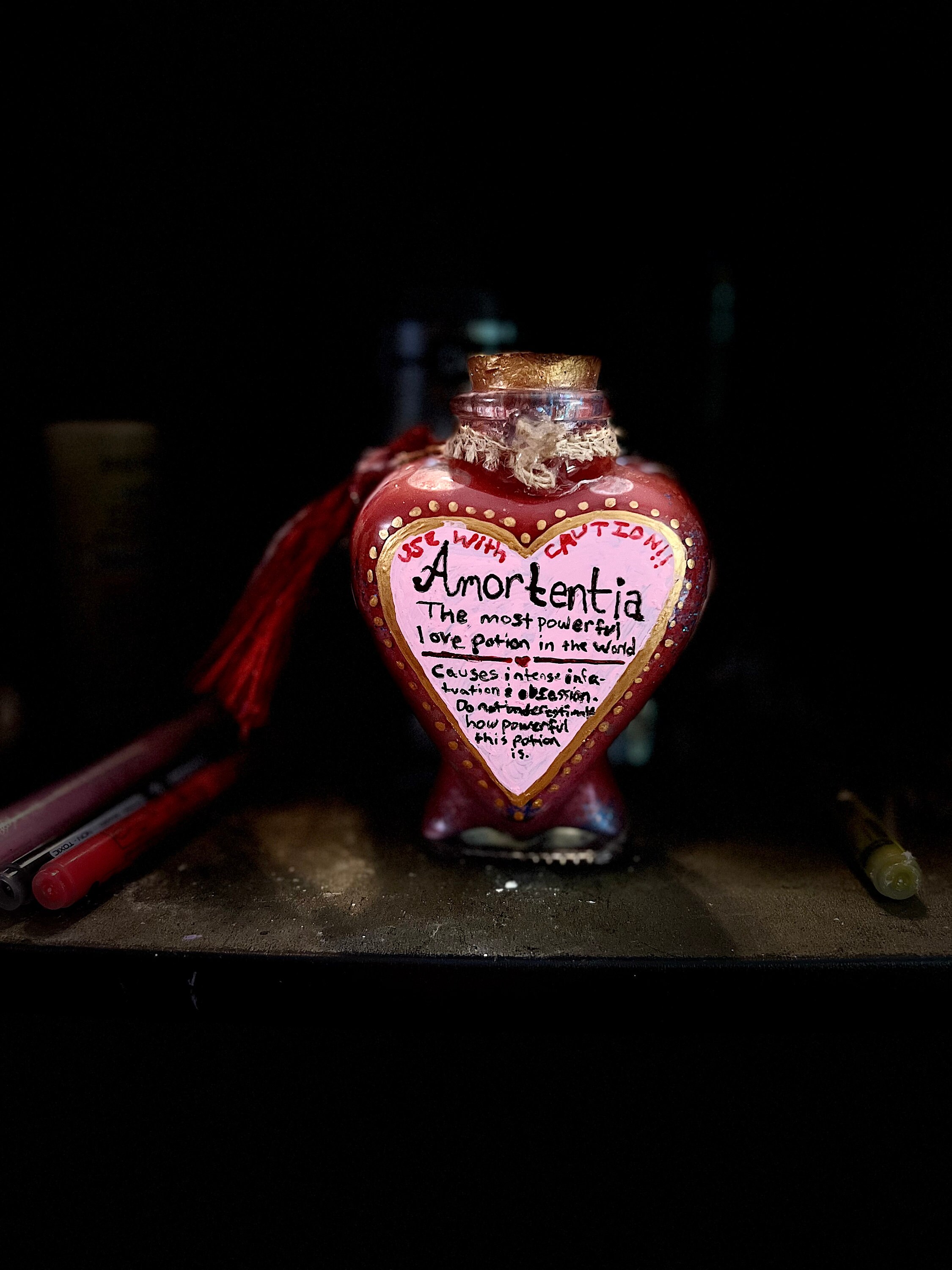 Amortentia Love Potion Harry Potter Replica Potion W/Extra