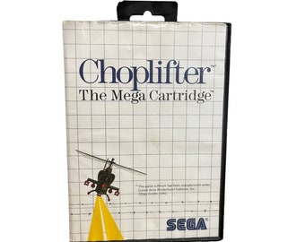 SEGA Master System CIB Choplifter (testado/funcionando)