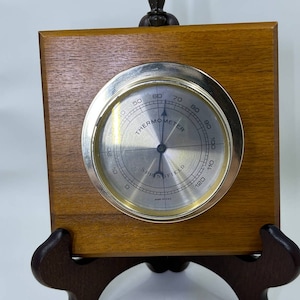 Vintage Springfield Instrument Barometer/Humidity Meter Made In USA