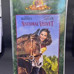 National Velvet Clamshell VHS — FACTORY SEALED