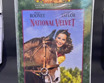 National Velvet Clamshell VHS — FACTORY SEALED
