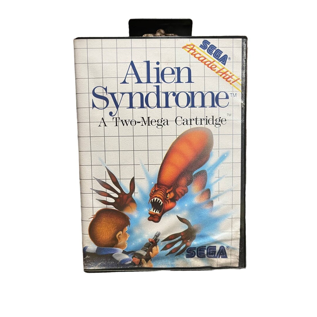 SEGA Mega Cartridge- Alien Syndrome (tested/working) - Etsy