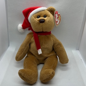 1997 Weihnachts Teddy Beanie Baby —seltene und einzigartige FEHLER