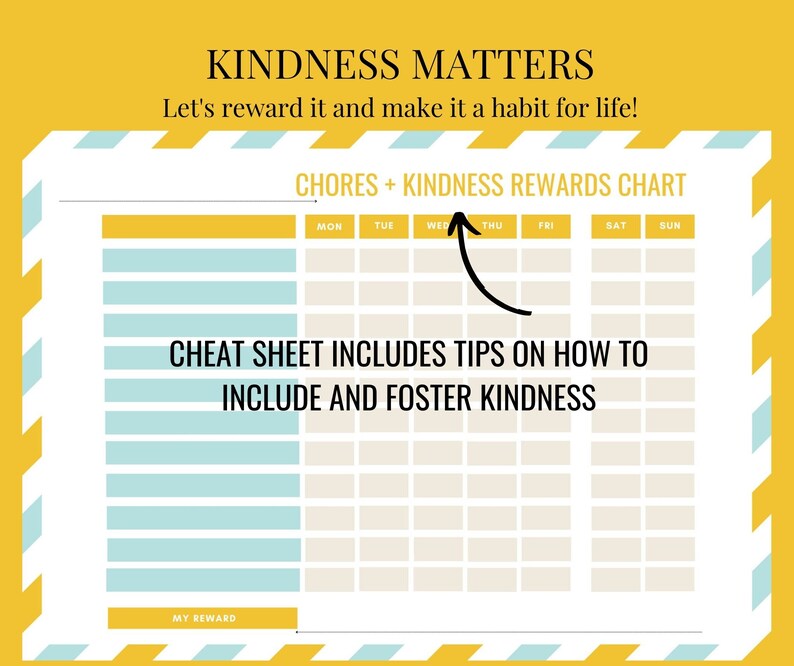 Printable Kids Reward Chart Kids - Il 794xN.4341156907 Ljov 