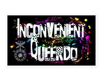 Onhandige Queerdo Sticker