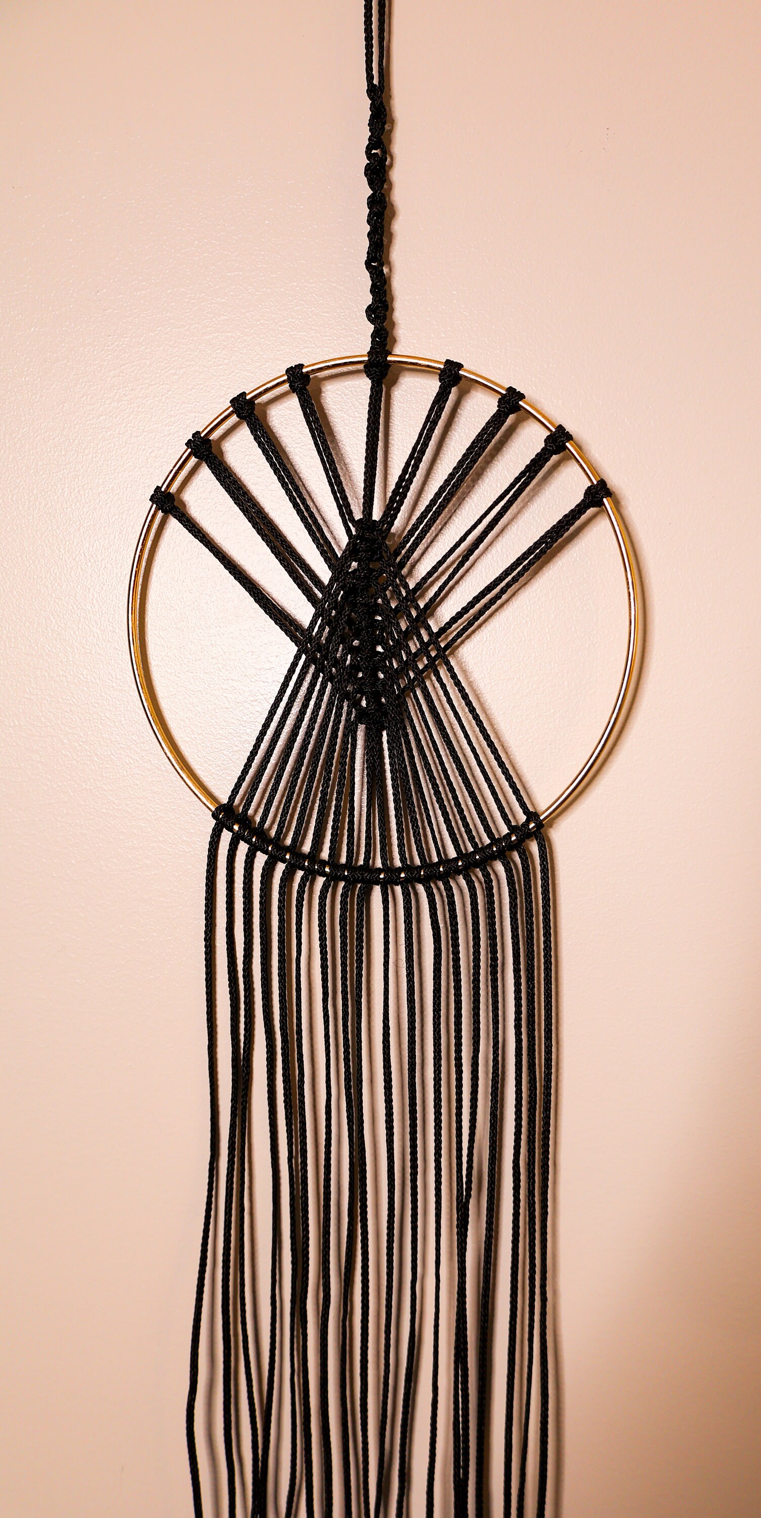 Macrame Hoop Wall Decor Home Decor Macrame Wall Art - Etsy
