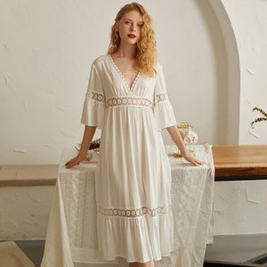 Women's sweatshirt online nightgown
