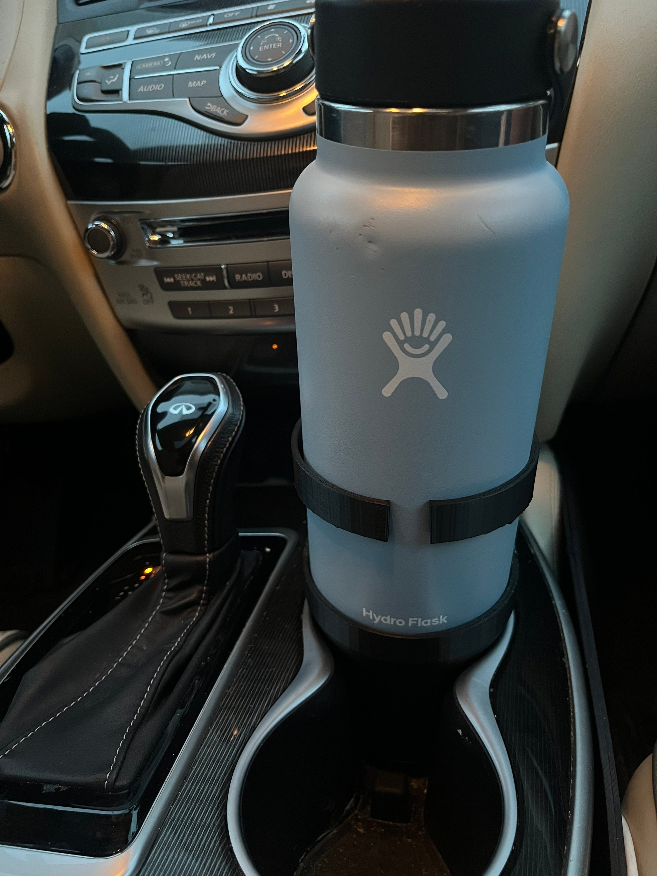 Swigzy Car Cup Holder Expander Adapter - Holds Hydro Flask, Yeti