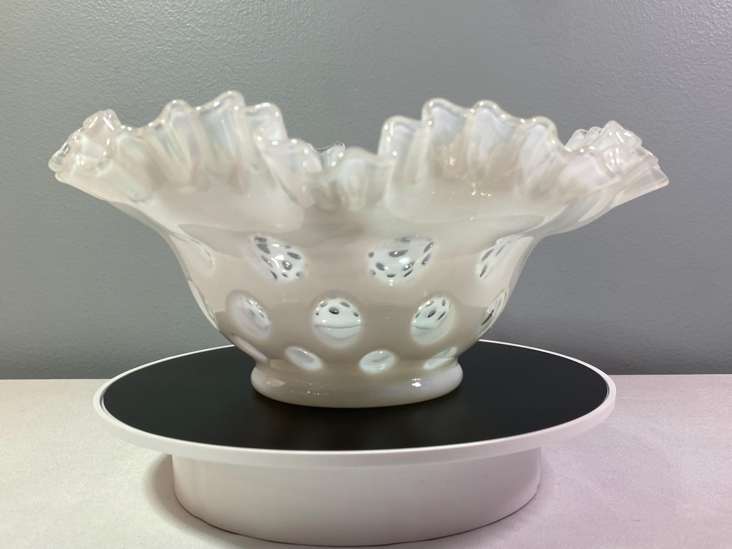 Fenton Coin Dot Bowl - Etsy