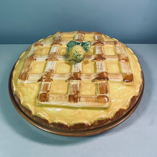 Ceramic Pie Keeper Etsy
