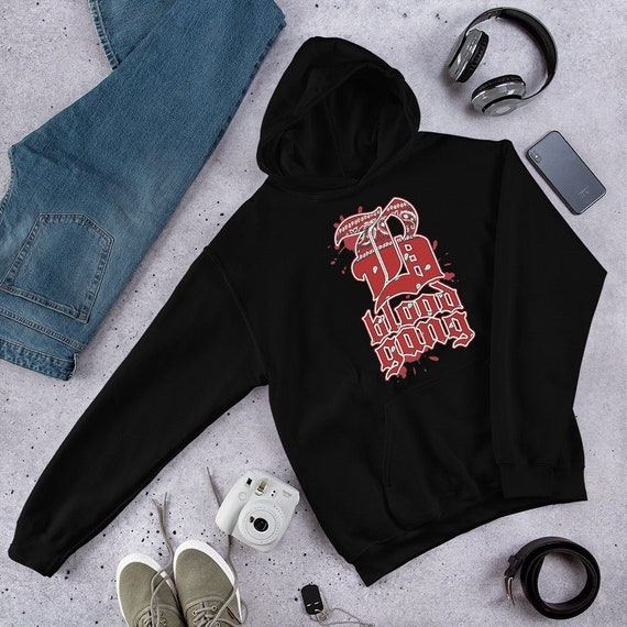 Blood gang hoodie sale