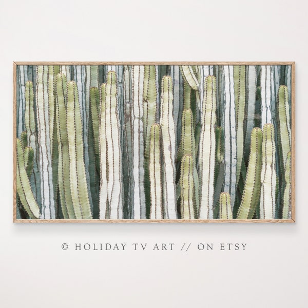 Samsung Frame TV Art,Samsung Art TV,Cactus Frame TV,Cactus Wall Art,Botanical tv Art,Botanical Wall Art,Desert Frame tv,Instant Download