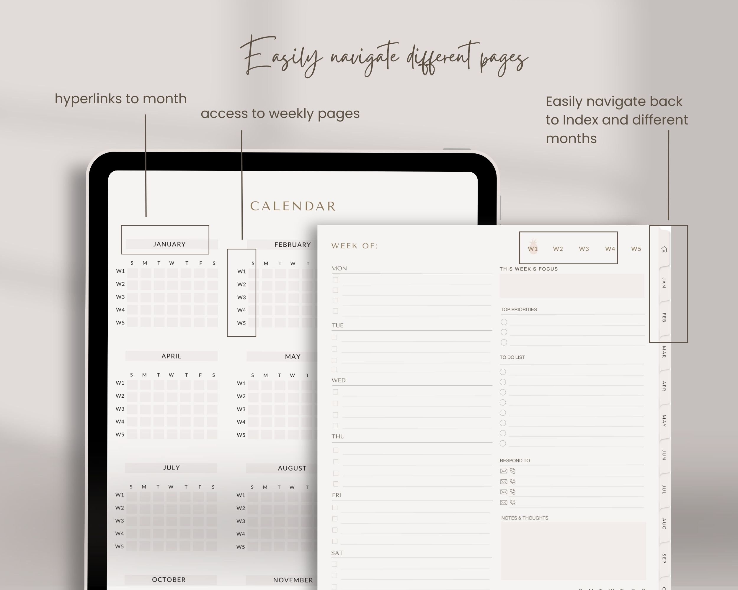 Digital Budget Planner Goodnotes Weekly Paycheck Monthly Budget