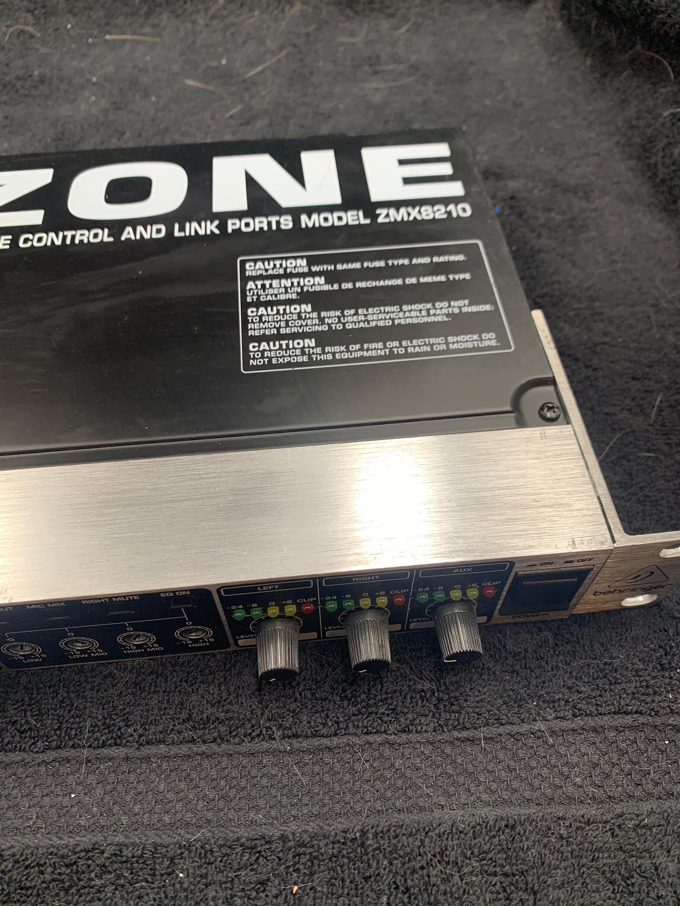 Behringer Ultrazone Rackmount Zone Mixer ZMX8210 Etsy