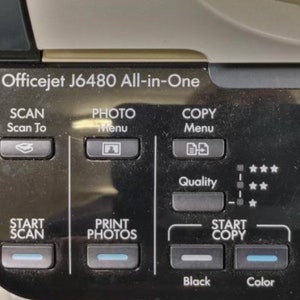 HP OfficeJet J4680 All-In-One Inkjet Printer image 2