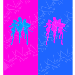 Huntrix phone wallpaper set