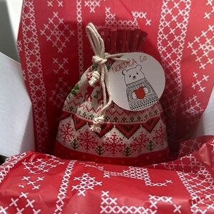 Handmade Wool Felt Yule Goat Ornaments - Scandinavian Christmas Set image 12