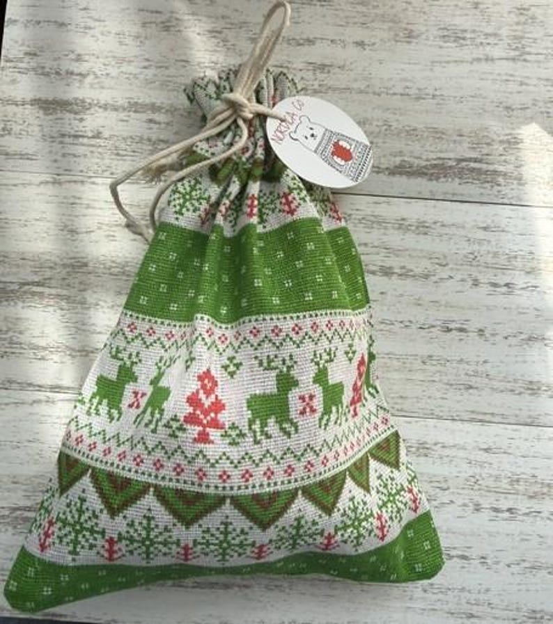 Handmade Wool Felt Yule Goat Ornaments - Scandinavian Christmas Set image 13
