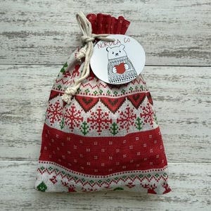 Handmade Wool Felt Yule Goat Ornaments - Scandinavian Christmas Set image 10