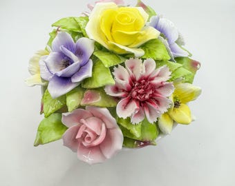 Coalport Fine Bone China Flower Figurine