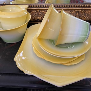Shelley Art Deco Harmony Ware Tea for Two