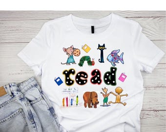 Camisa de maestro Png / Leer Png / Descarga digital / Regreso a la escuela Png