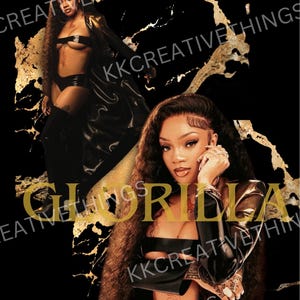GloRilla Png| Yeaa Glo| Rapper Graphic Tee|Glorious Png| Digital Download| Glorilla