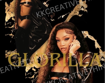GloRilla Png| Yeaa Glo| Rapper Graphic Tee|Glorious Png| Digital Download| Glorilla